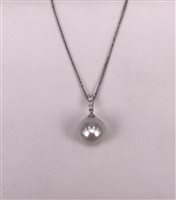 Necklace Mikiko Woman in White Gold Perla MD0903O4SABI110 - MD0903O4SABI110